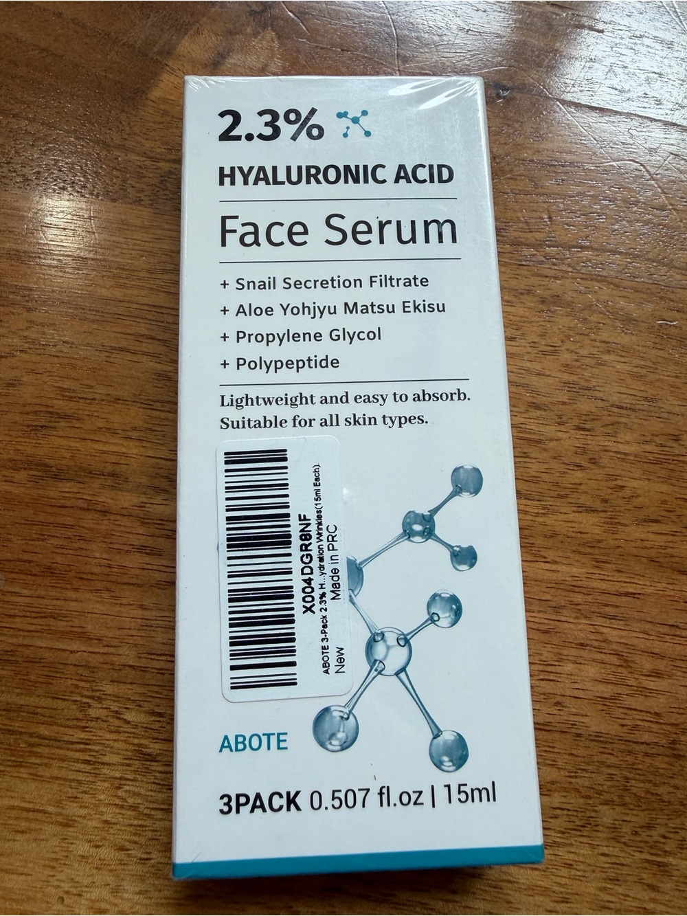 2.3% Hyaluronic Acid Face Serum - Hydrating